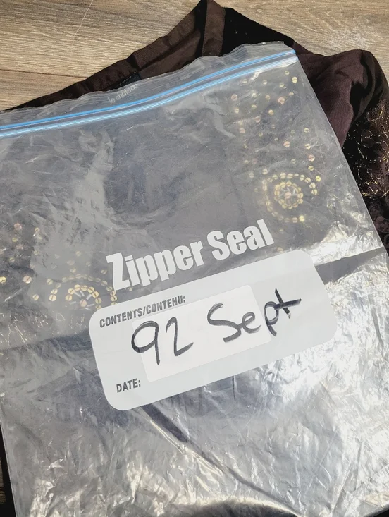 Le Chateau Vintage Brown Mix Media Lace Crashed Velvet Bohemian Zipper Side XL - Picture 15 of 15